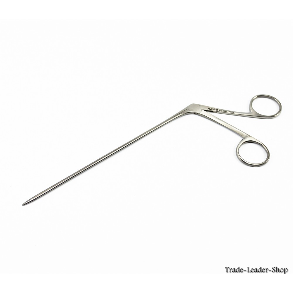 Natra Pediatric Ear Polypus Forceps – 12cm Alligator Style, ENT Surgical Instrument